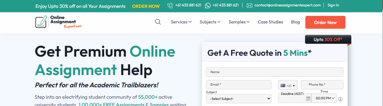 Online assignment expert