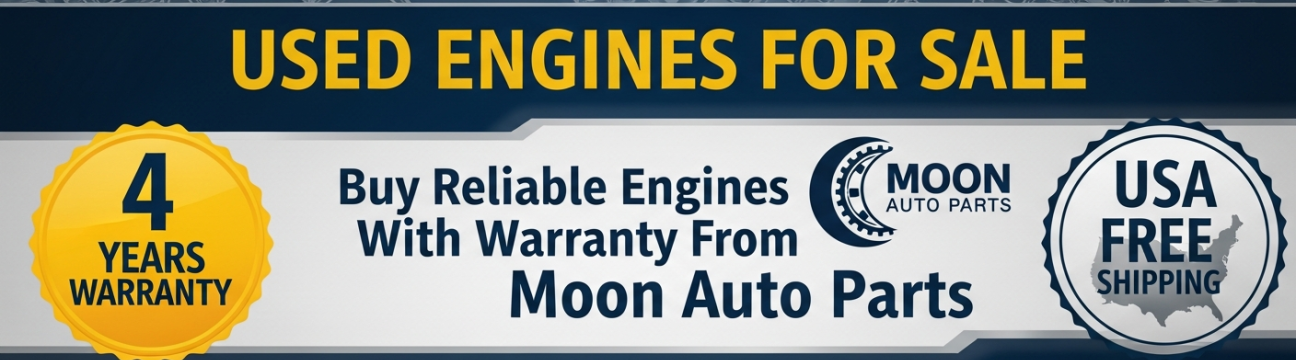 Used & Remanufactured Engines for sale- Moon Auto Parts