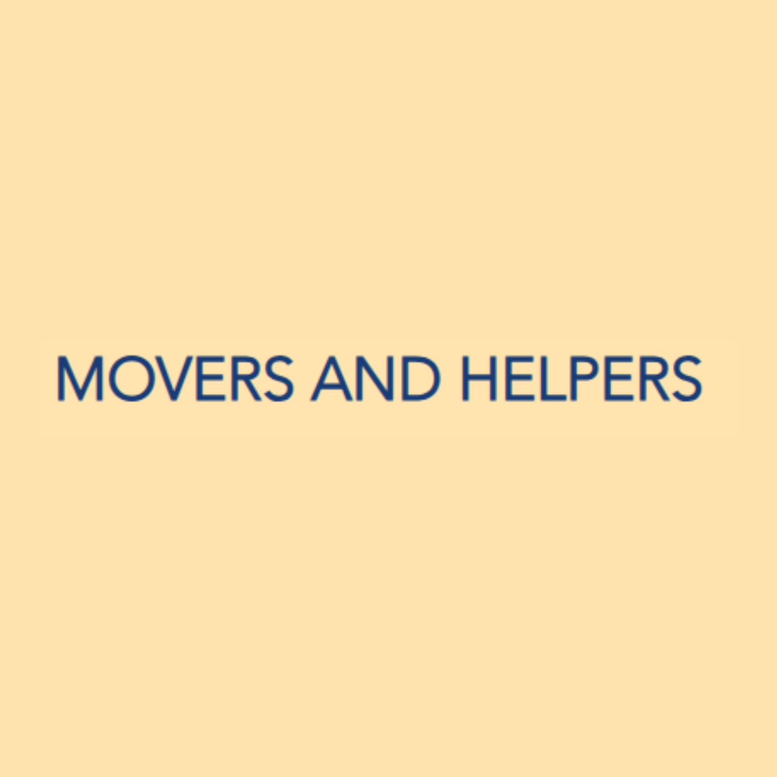 Movers And Helpers