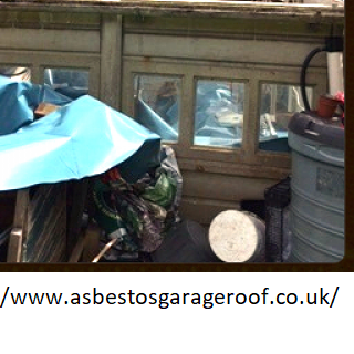 Asbestosgarage Arageroof