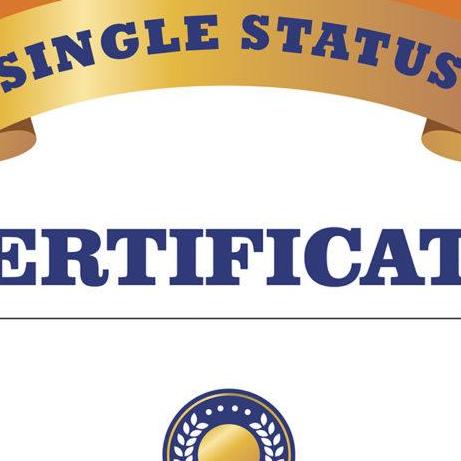 Unmarried Certificate In Pakistan