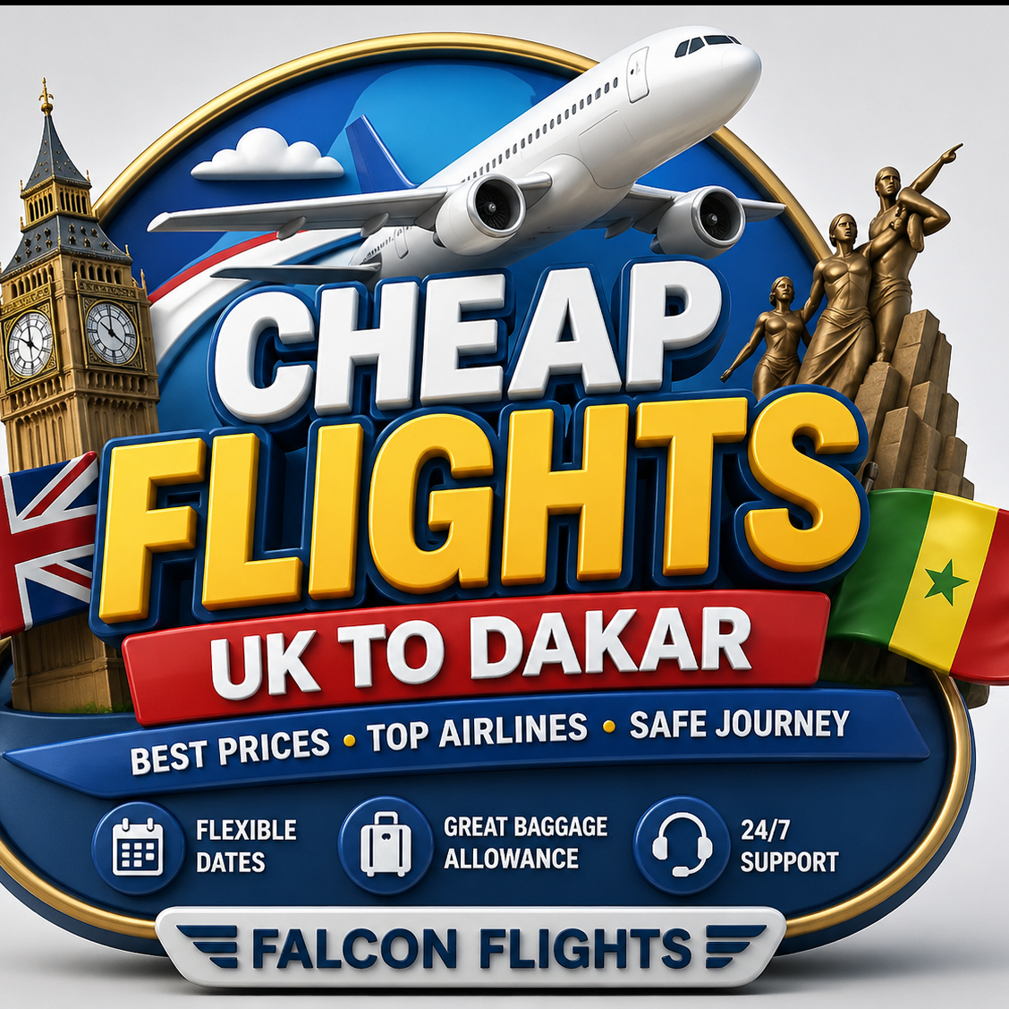 Cheap Flights  To Dakar
