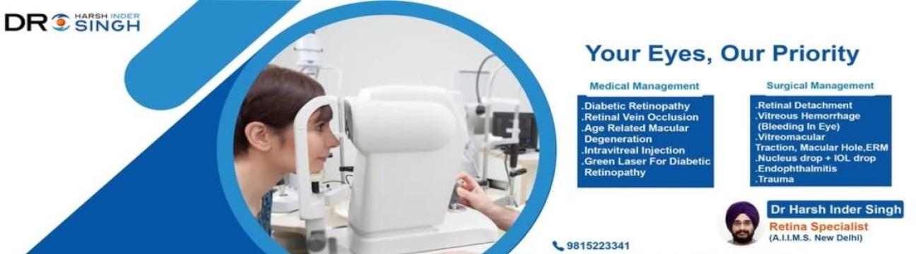 Dr Harsh Inder  Retina Center